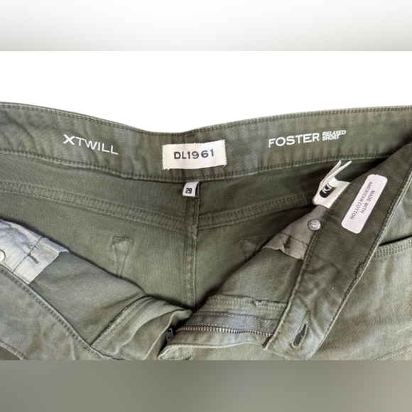 DL1961 Short “Foster” Green Shorts Size 29 EUC - Picture 7 of 8